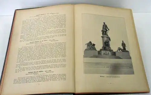 Deutsches Reich Kaiser Krieger Vaterländische Denkmal Topografie von 1901  