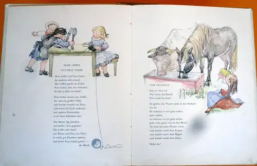 Liebe Sonne Liebe Erde Kinder Liederbuch von Christian Morgenstern Stalling 1934