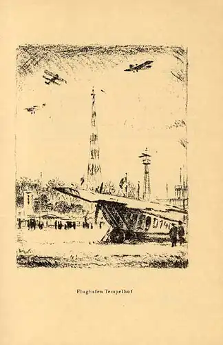  Weltstadt Berlin 12 Original Lithografien von Max Brückner Kunst Buch 1929 