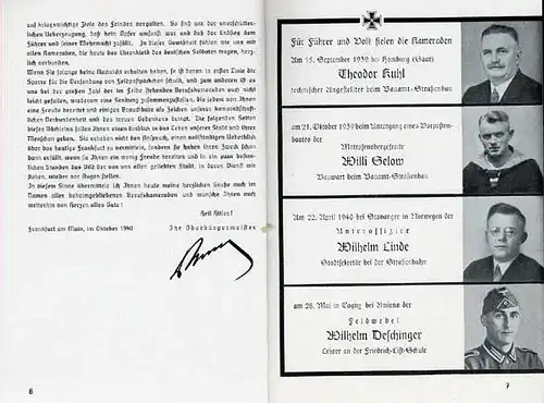 Hessen Frankfurt Main Stadt des Handwerks Weltkrieg Geschichte 1940