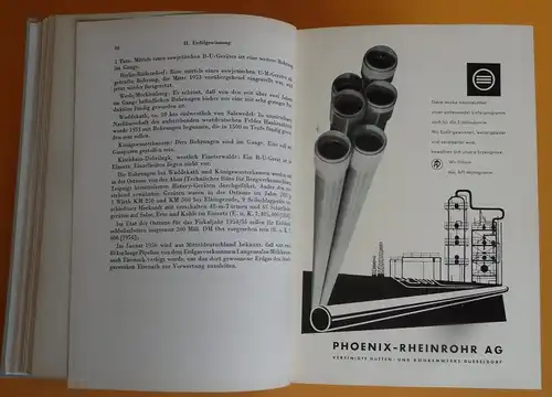 Deutschland Industrie Geschichte Erdöl Benzin Mineralölwirtschaft Jahrbuch 1956