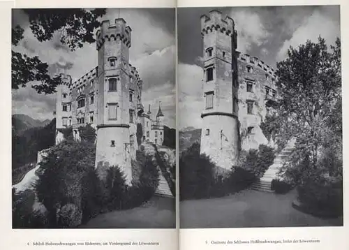 Bayern Füssen König Ludwig Schloss Hohenschwangau Geschichte Führer 1958