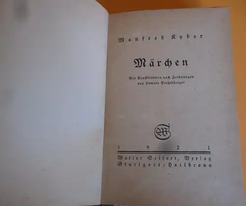 Literatur Kunst Märchen Kunst Grafik Illustration Oswald Poetzelberger Buch 1921