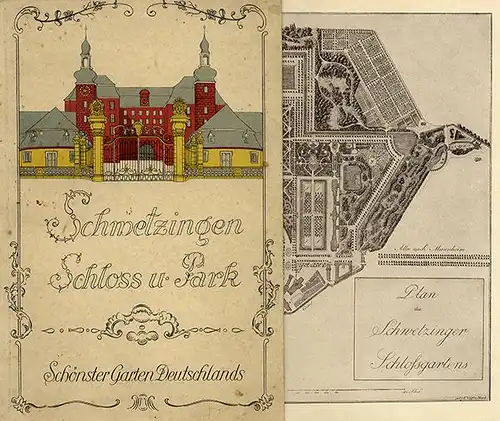 Baden Schloß und Park Stadt Schwetzingen Barock Architektur Baukunst Führer 1936