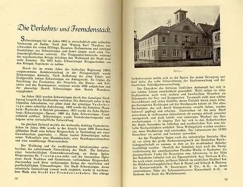 Baden Schloß und Park Stadt Schwetzingen Barock Architektur Baukunst Führer 1936