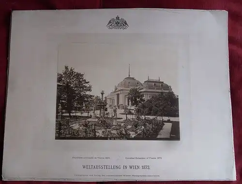 Österreich Wien Weltausstellung 1873 Sammlung 14 Original Albumin Foto Tafeln