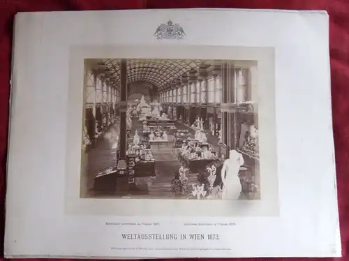 Österreich Wien Weltausstellung 1873 Sammlung 14 Original Albumin Foto Tafeln