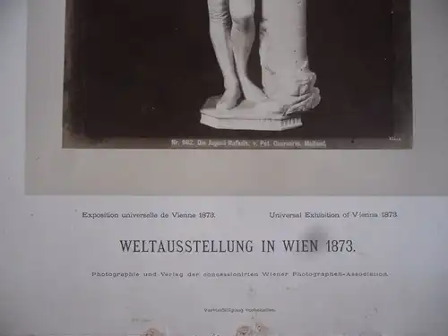 Österreich Wien Weltausstellung 1873 Sammlung 14 Original Albumin Foto Tafeln 