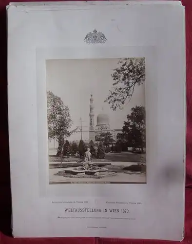 Österreich Wien Weltausstellung 1873 Sammlung 14 Original Albumin Foto Tafeln 
