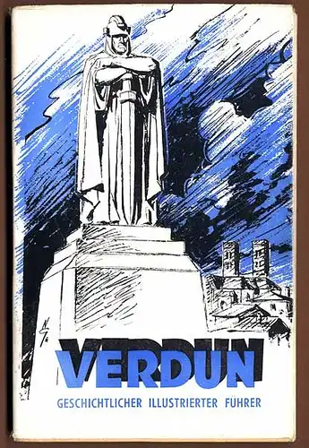 Weltkrieg 1914 Verdun Argonnen Militär Führer zu den Schlachtfeldern 1958