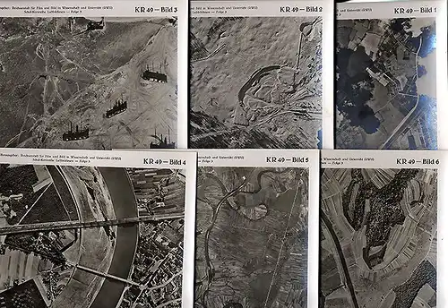 Deutschland Luftfahrt Luftbild Verkehr Industrie Anlagen RLM Foto Mappe 1942
