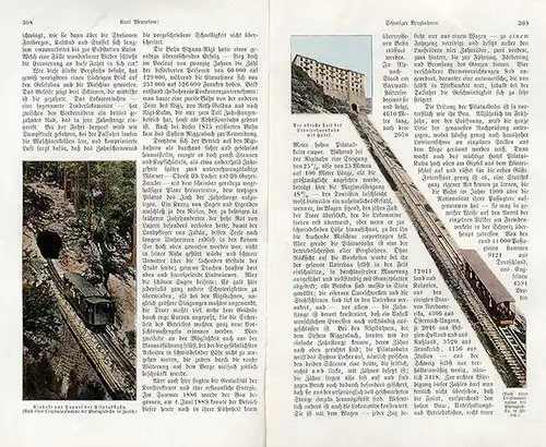 Schweiz Bergbahnen Strecken Betrieb und Technik Jungfrau Pilatus Mürrenbahn 1904