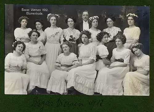 Rhein Westfalen Tennis Club Viersen 11 Foto Postkarten Turnier Wettkampf 1913