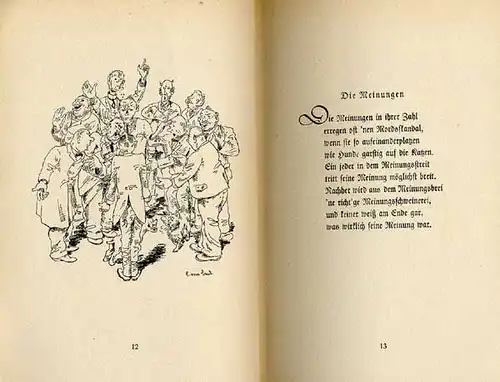 Rhein Düsseldorf Rudi vom Endt Humor Satire Verse mit Bildern Buch 1937 