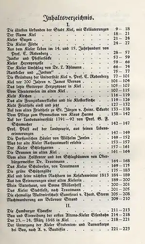 Nordsee Kiel Stadt Geschichte Mittelalter Chronik Wirtschaft 1926