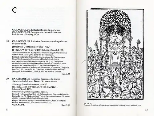 Hessen Odenwald Kirchen Bibliothek Michelstadt Inkunabeln Buchkunst Buch 1984