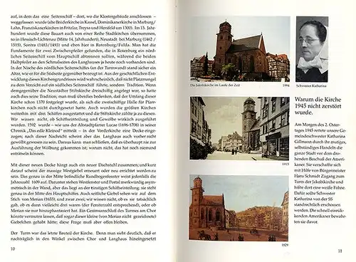 Hessen Rotenburg Fulda Jacobi Kirche Geschichte Architektur Baukunst 1995