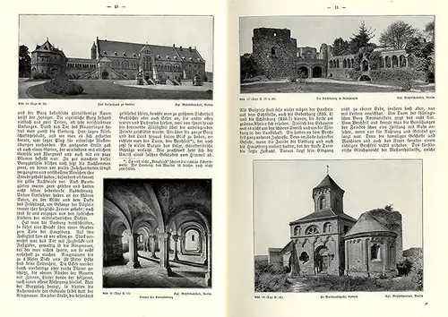 Deutschland Mittelalter Burgen Festung Geschichte Architektur Bauweise 1915