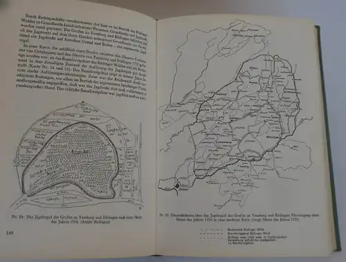 Hessen Büdingen Grafschaft Ysenburg Jagd und Forstgeschichte Buch 1974