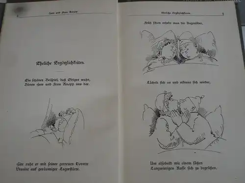 Wilhelm Busch Frau Knopp Julchen Fips Affe Helene Antonius 8 Comic Bilder Bücher