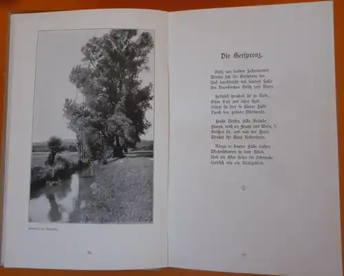 Hessen Odenwald Neckar Heimat Liederbuch Karl Schäfer Buch 1912