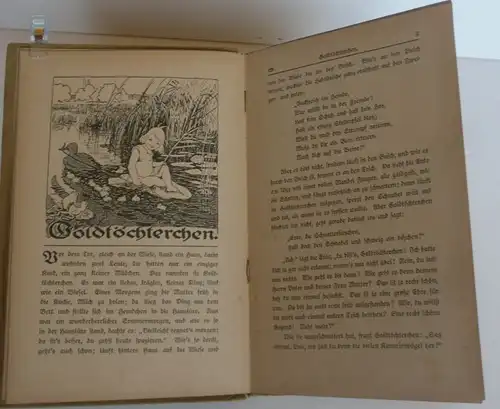 Literatur Kinder Märchen mit Illustration Richard Leander Volkmann 1925