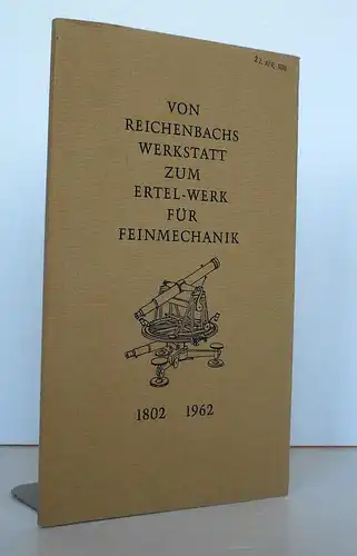 Bayern Puchheim Feinmechanik Optik Mikroskope Ertel Werke Festschrift 1962