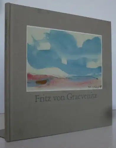 Kunst Malerei Plastik Fritz von Graevenitz Aquarelle Skizzen Bildband 1987