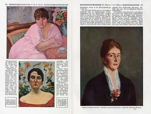 Schweiz Kunst Malerei Moderne Realismus Maler der Gegenwart Retrospektive 1927