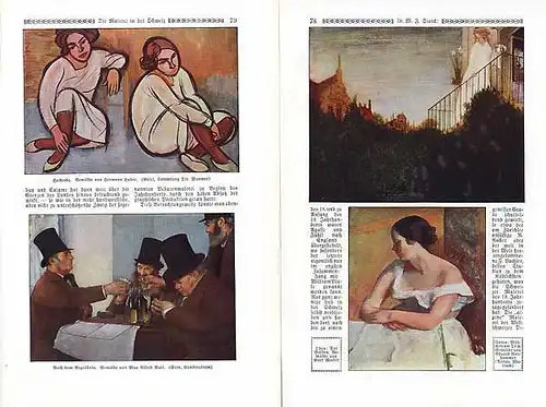Schweiz Kunst Malerei Moderne Realismus Maler der Gegenwart Retrospektive 1927