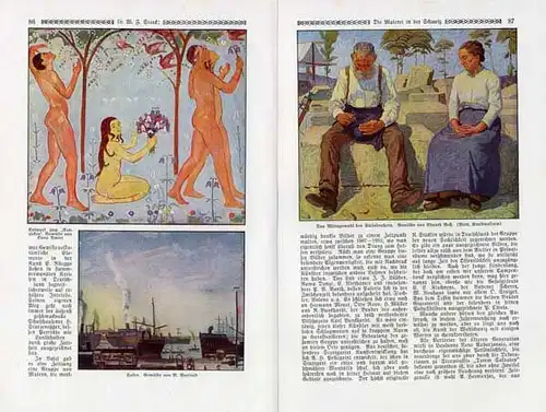 Schweiz Kunst Malerei Moderne Realismus Maler der Gegenwart Retrospektive 1927