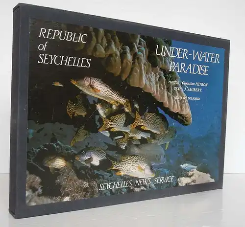 Seychellen Unterwasser Fotografie Fische Korallen Meerestiere Bildband 1985