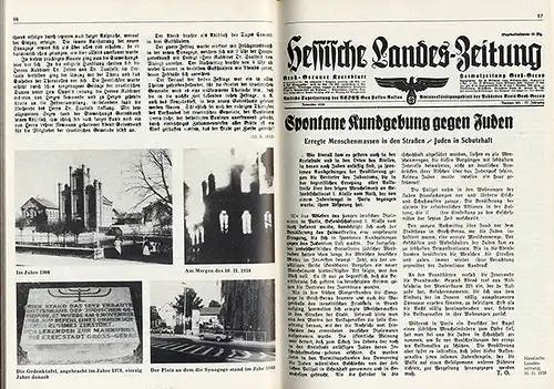 Hessen Groß Gerau Geschichte der Juden Reichsprogromnach Buch 1988