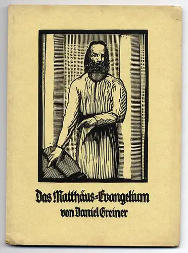 Jugenheim Daniel Greiner Holzschnitt Kunst Matthäus Evangelium Felsberg Verlag