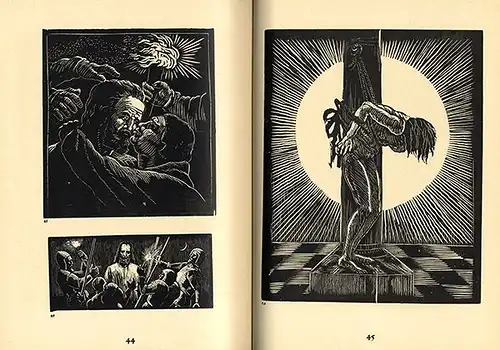 Jugenheim Daniel Greiner Holzschnitt Kunst Matthäus Evangelium Felsberg Verlag 