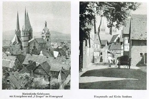 Hessen Main Kinzig Stadt Landkreis Gelnhausen Chronik Geschichte Heimatbuch 1954
