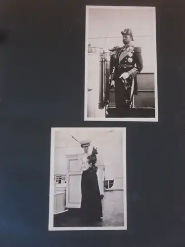 British Empire Weihnachtsgeschenk der Queen Alexandra Bilder Foto Album 1908