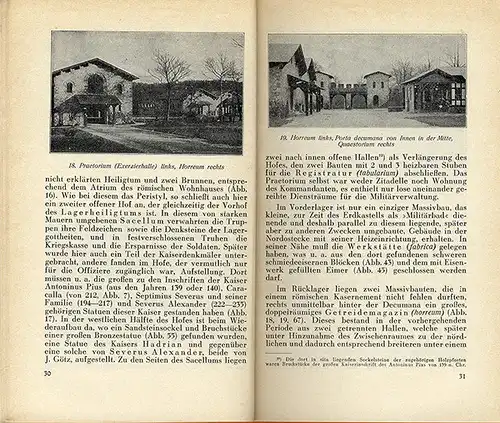 Hessen Taunus Bad Homburg Archäologie Römer Limes Kastell Saalburg 1936