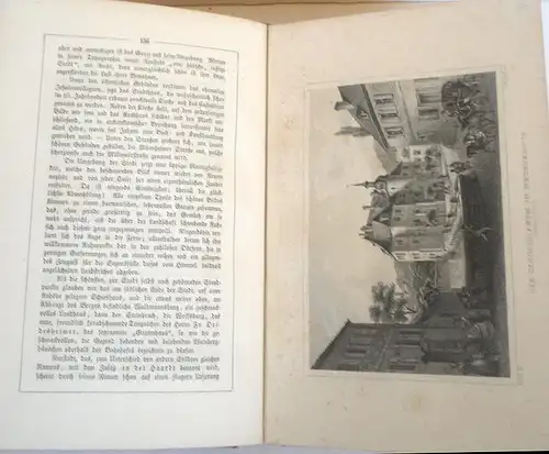 Rhein Pfalz Weinstraße Historische Topografie Stahlstiche Neustadt 1855