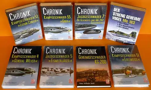 Weltkrieg deutsche Luftwaffe Kampfgeschwader Chronik Motorbuch Verlag Sammlung