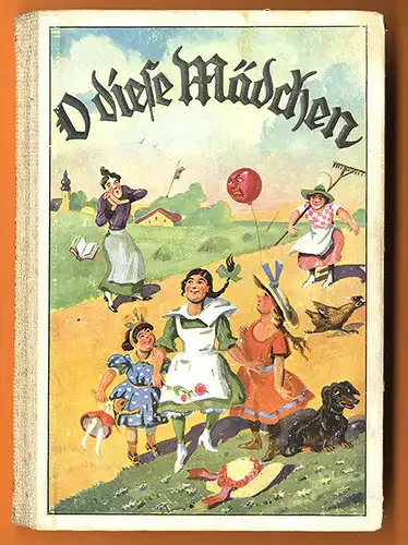 Altes Kinderbuch Rothäubchen eine Pilz Märchen Geschichte Freiburg 1932