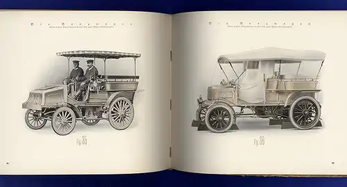 Mercedes Benz Automobile Typen Modellkatalog 1886 - 1913