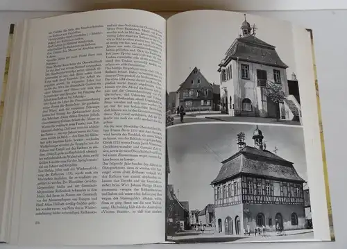 Hessen Rhein Main Bürstadt im Ried Geschichte Chronik Heimatbuch 1967