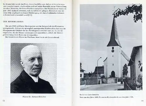 Hessen Darmstadt Eschollbrücken 850 Jahre Geschichte Chronik Festschrift 1972