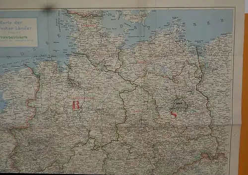 Weltkrieg Geschichte Besatzungszonen Karte der Deutschen Länder SBZ 1949