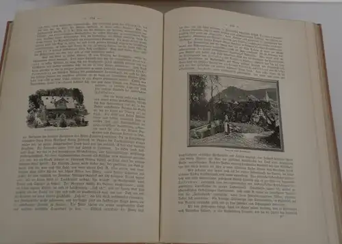 Schwarzwald Karlsruhe Offenburg Forbach Wildbad Feldberg Prachtausgabe 1901