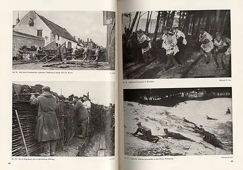 Weltkrieg Militär Chronik Original Aufnahmen vom Kriegsschauplatz Bildband 1915