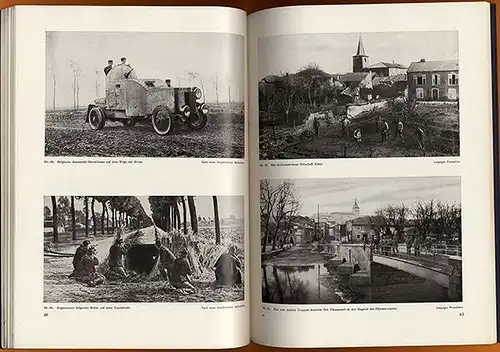 Weltkrieg Militär Chronik Original Aufnahmen vom Kriegsschauplatz Bildband 1915