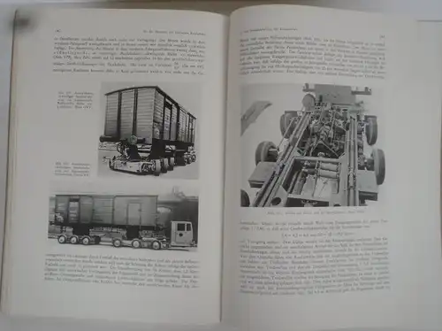 Deutsche Reichsbahn Eisenbahn Schwerlast Transport Straße auf Schiene Buch 1939