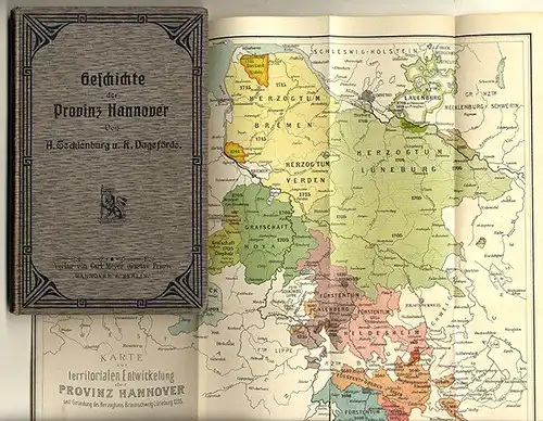 Niedersachsen Provinz Hannover Adel Geschichte Geografie Landeskunde Buch 1909